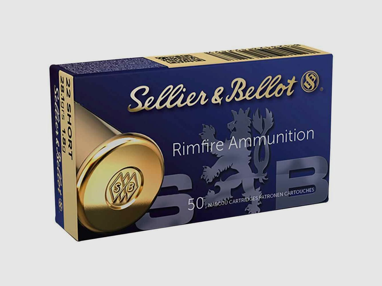 Sellier & Bellot .22 kort Kort S&B Doel - 50 stuks