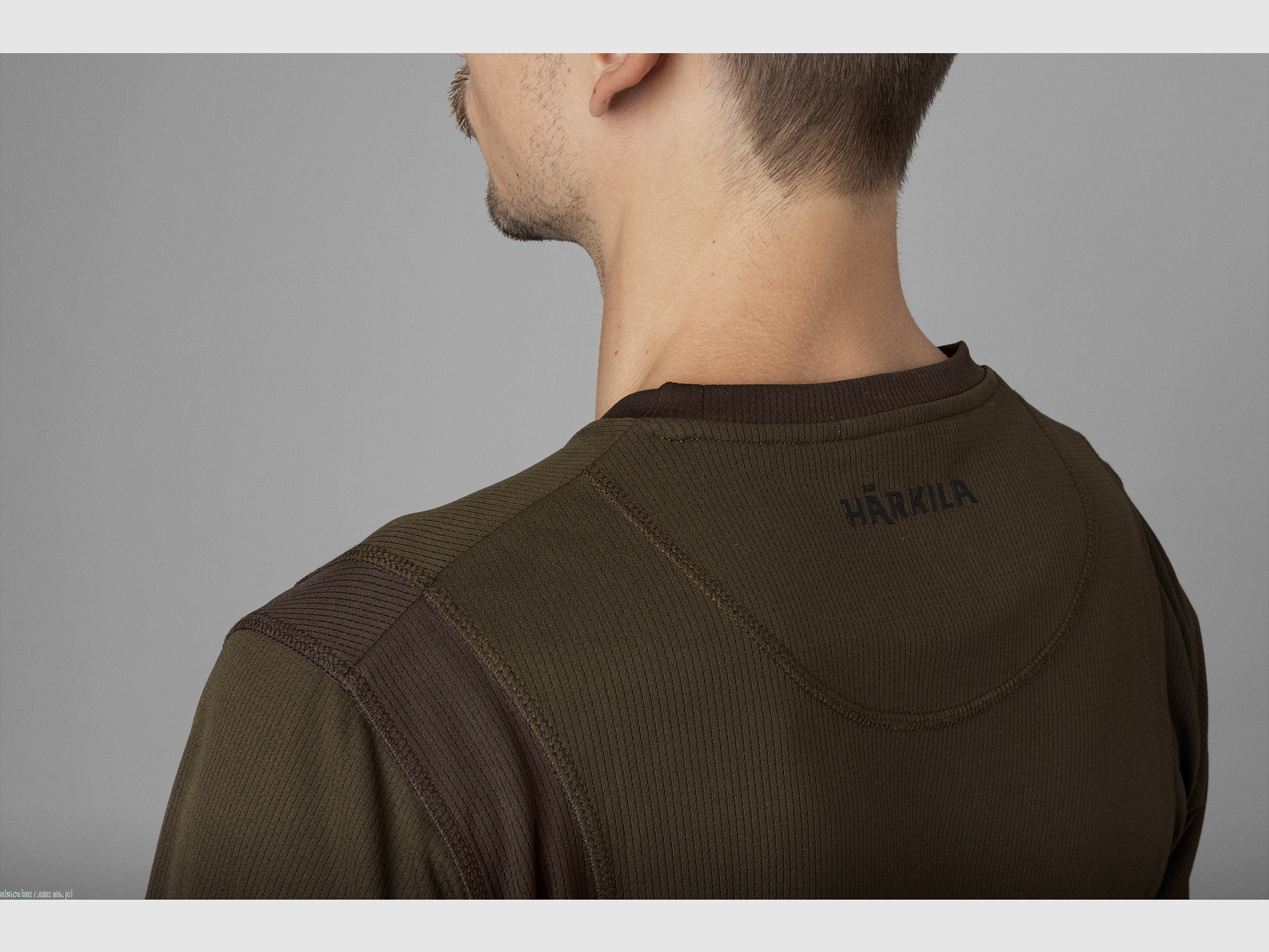 Härkila Forest Hunter Long-Sleeve Shirt Hunting Green/Shadow Brown, image 4 of 5