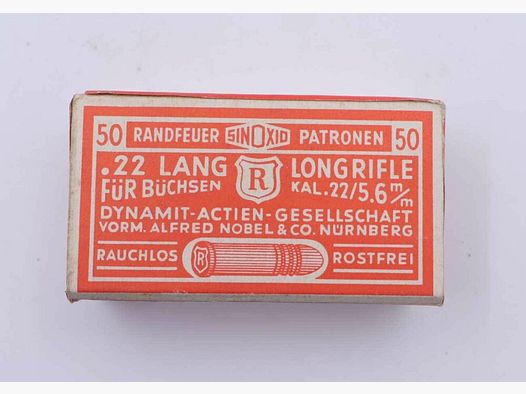 RWS (WZd.Fa.Rottweil) Randzünderpatronen .22lr