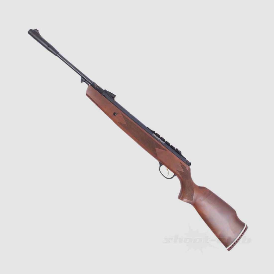 Mercury Caurus Pro Fucile ad Aria Compressa a Canne Basculanti 4,5mm Diabolo Calcio in Legno