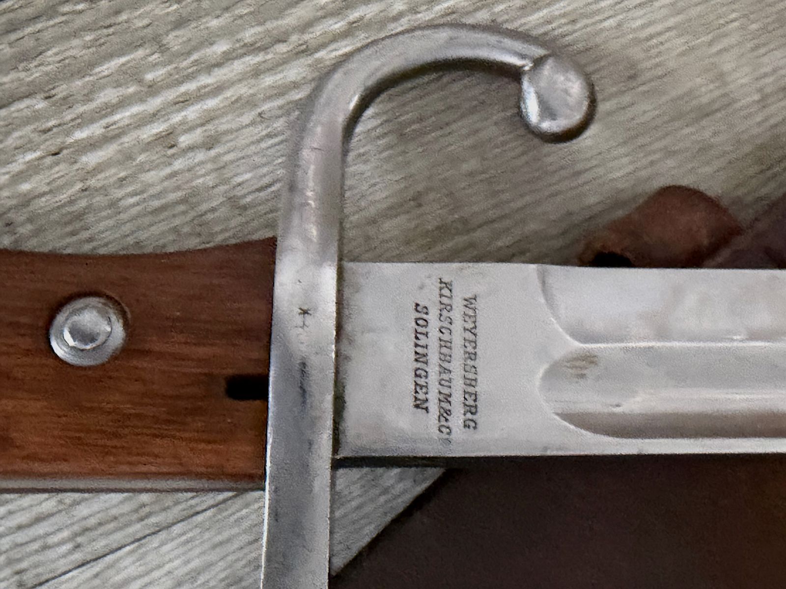 Bajonett Argentino M 1909 Weyersberg Kirschbaum Solingen