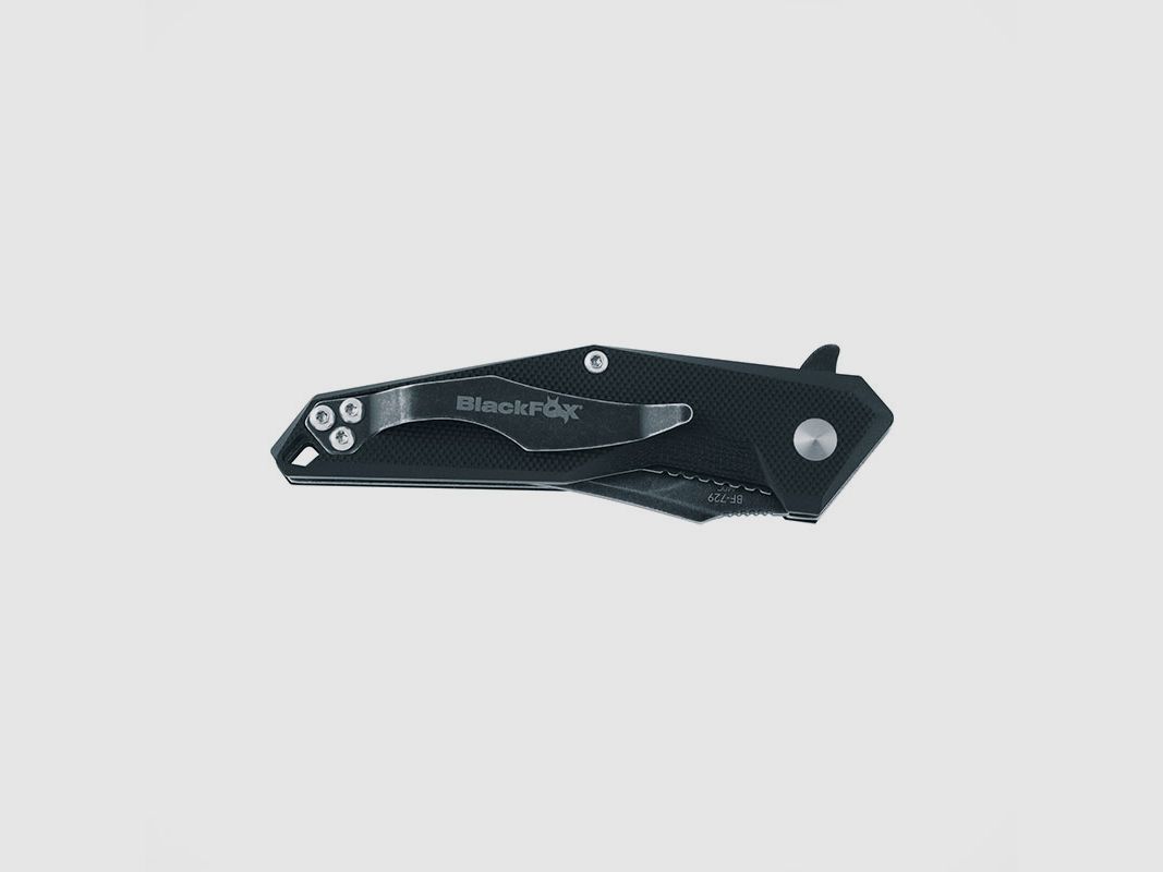 Cuchillo – Black Fox Knives – Kravi Shai | Negro, imagen 2 de 2