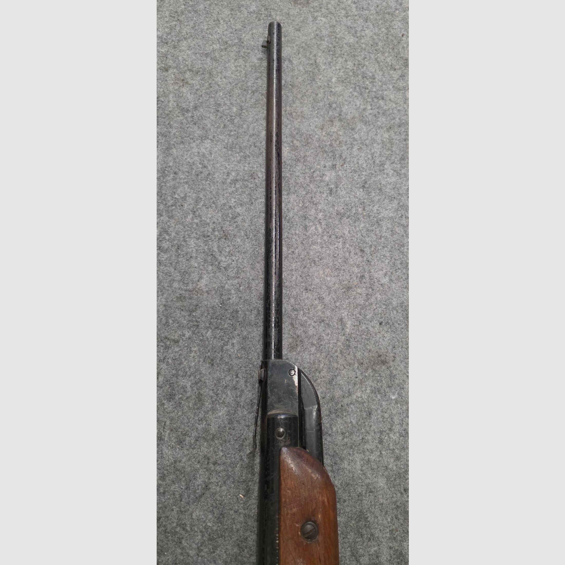 Rarität: Original Jung Roland Knicklauf Luftgewehr  – Hubertus Mölln 50er Jahre – Bastlerprojekt  4,5mm  Diabolo, Bild 8 von 10