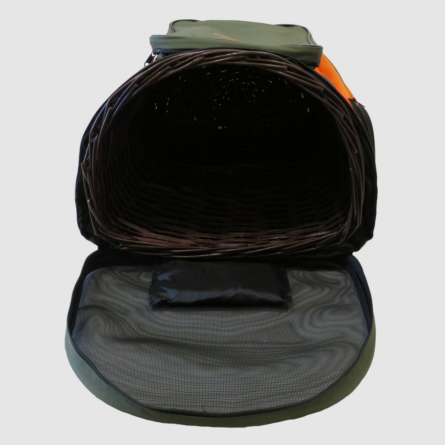 Sac à dos pour champignons 50 x 40 cm Vert et Orange, image 2 sur 5