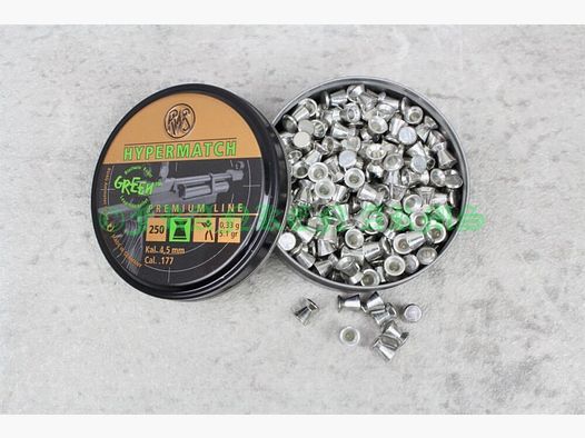 RWS HyperMatch 4,50mm 250 Stück Staffelpreise