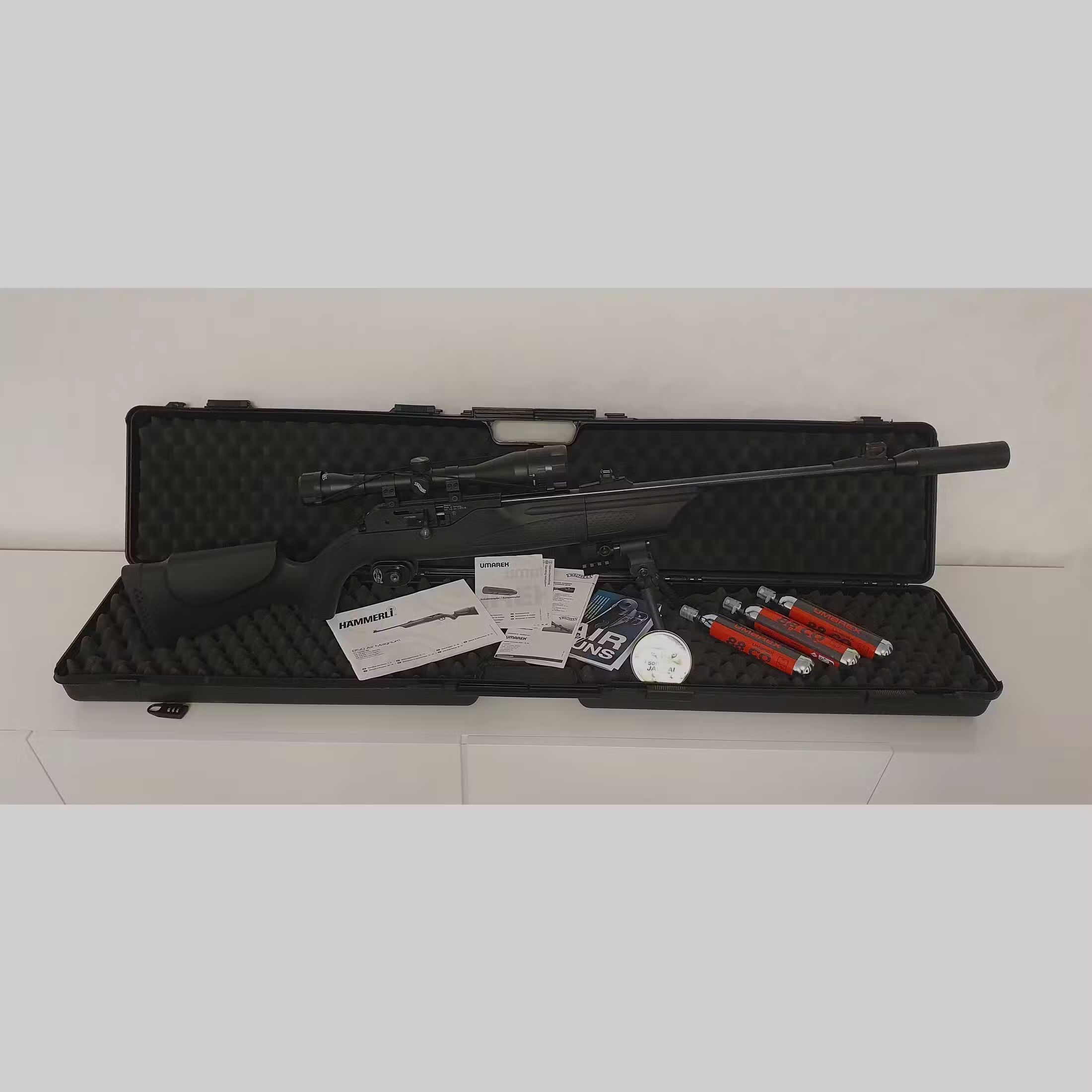 CO2 Hämmerli 850 Airmagnum XT MEGA ACCESSOIRES, afbeelding 1 van 11