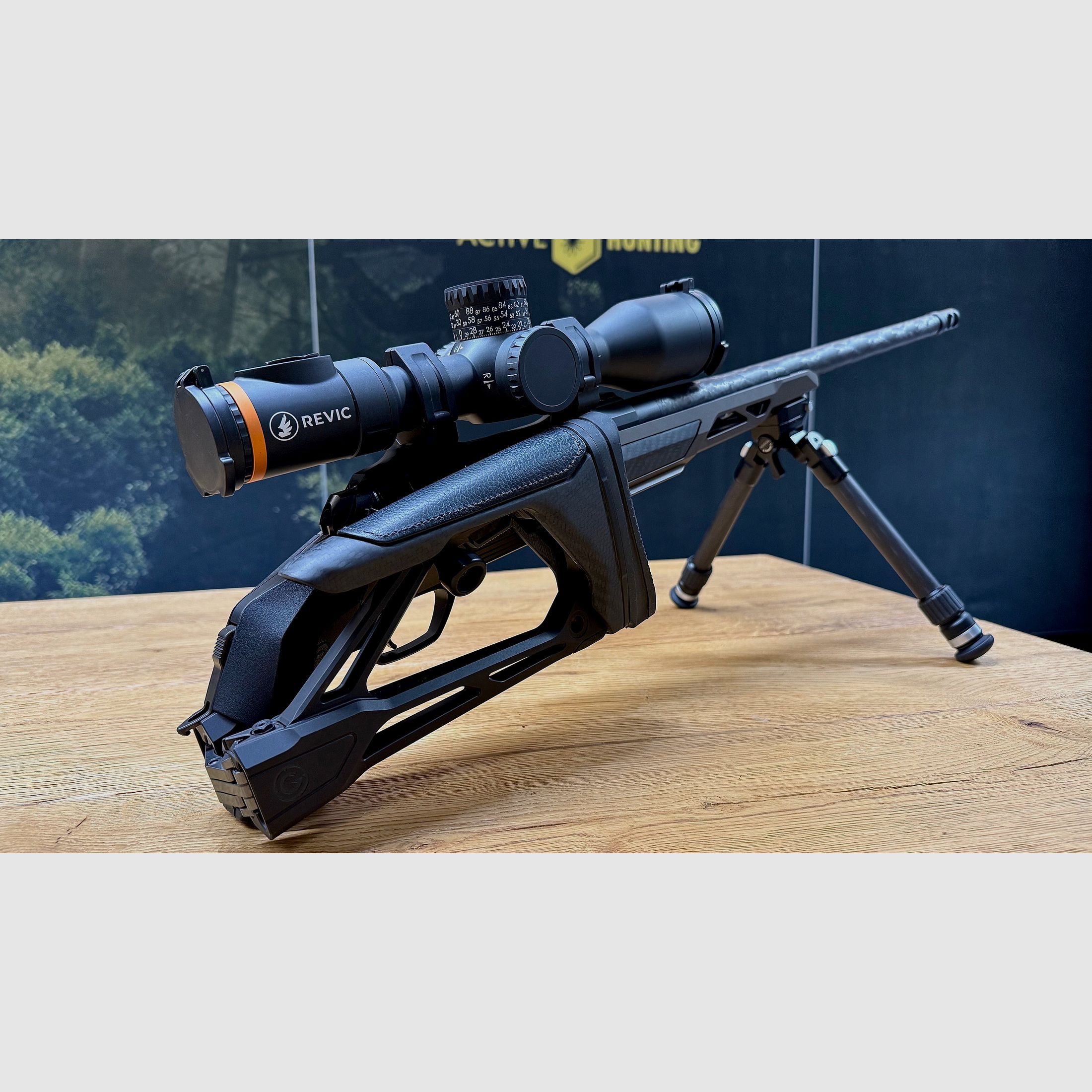 Gunwerks Endex / 6.5 PRC / 20'' barrel length / Revic mount / Revic Radikl RS25b 4-25x50 / Elevate 2.0 bipod / NEW