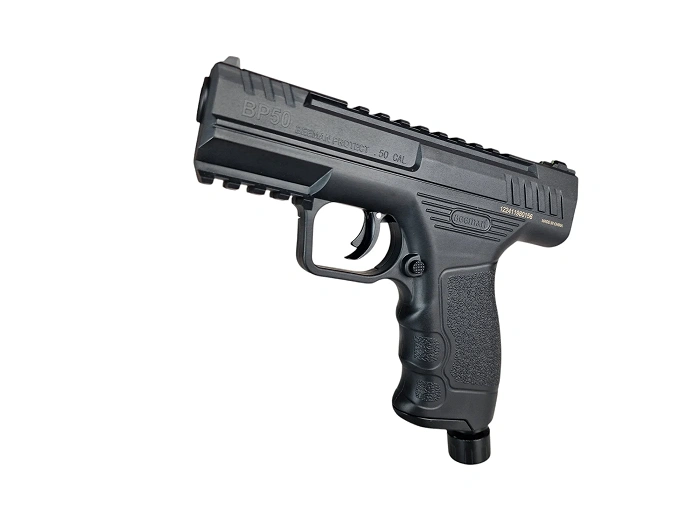 2x Pistola para bolas de goma y pimienta BEEMAN Protect BP50 Combo cal. .50, 8 disparos CO2-12g (BP50C), imagen 13 de 84