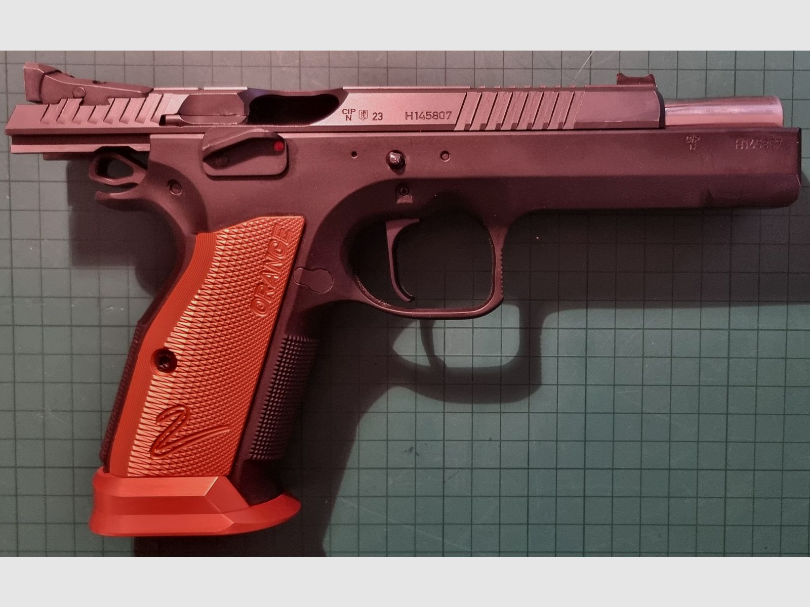CZ TS2 Orange 9 vmm Luger