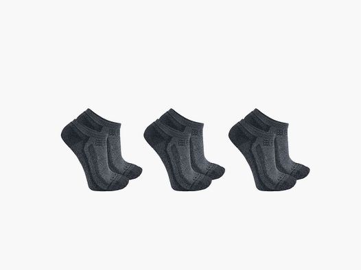 Carhartt Force Midweight Low Socks 3-Pack Men's Black L