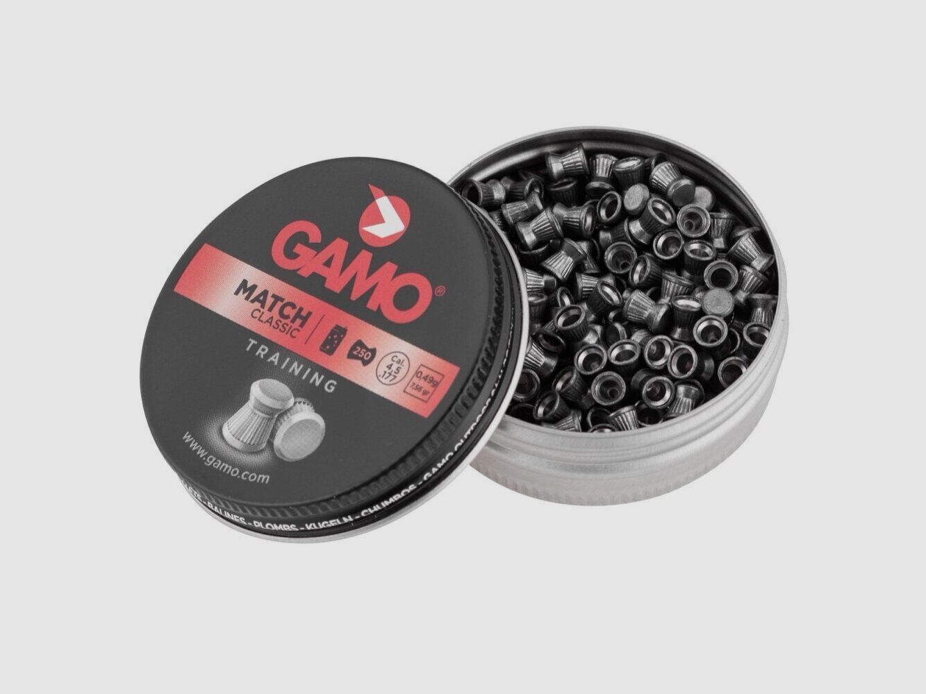 Plombs Match Classic 4,5 mm – Gamo, image 1 sur 4