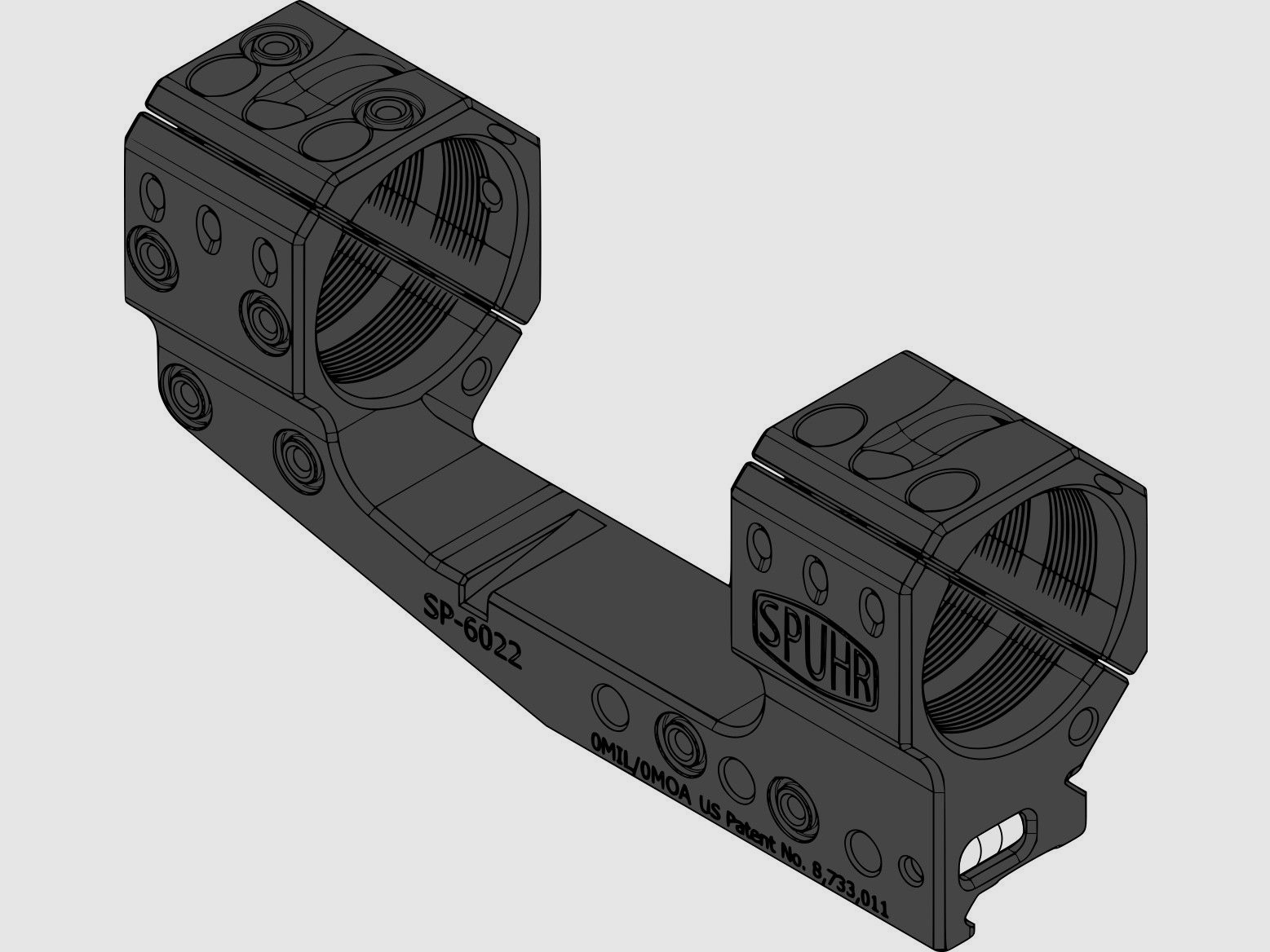 Spuhr 36 H38mm Cantilever / offset block mount Gen3
