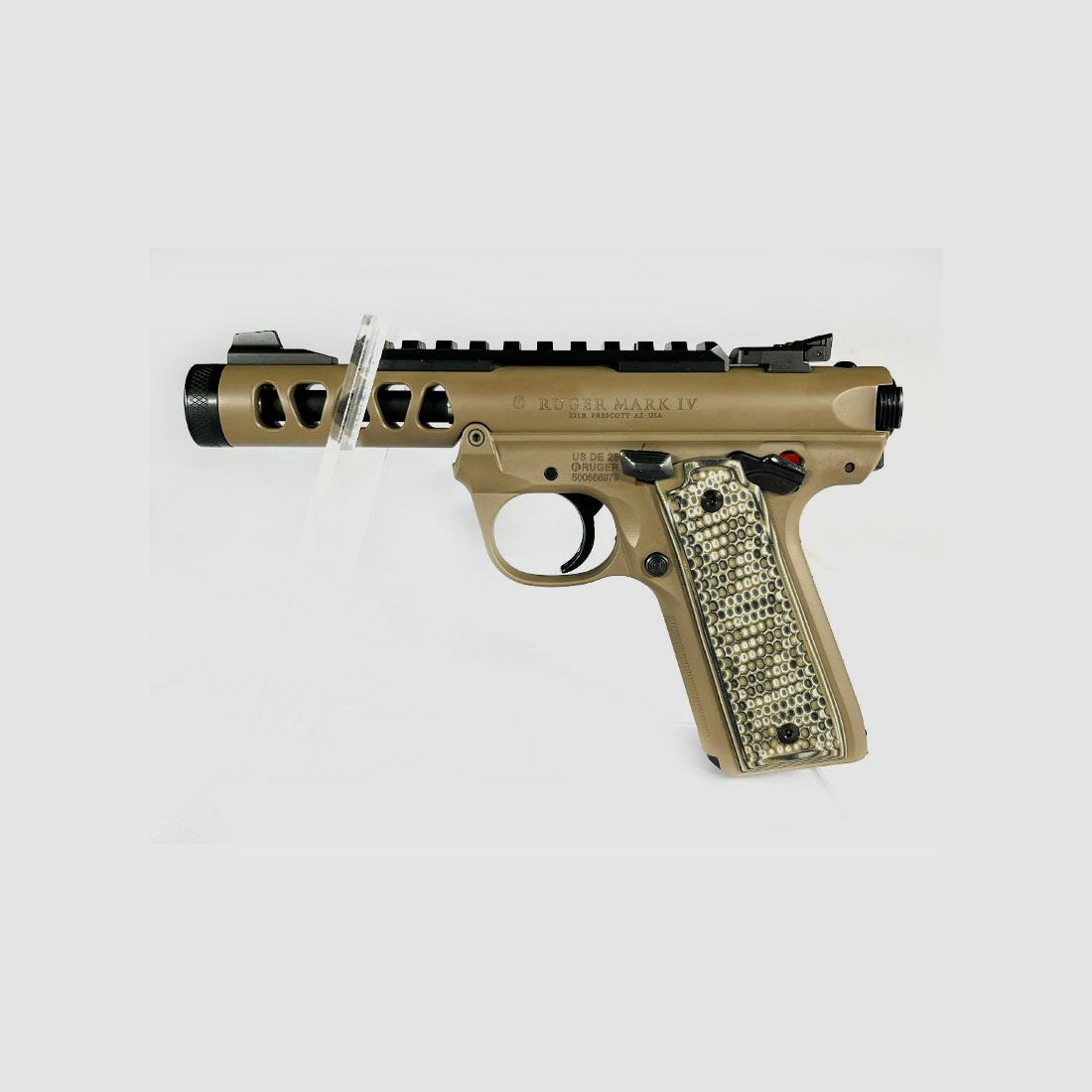 RUGER Mark IV 22/45 Lite FDE 4.4"