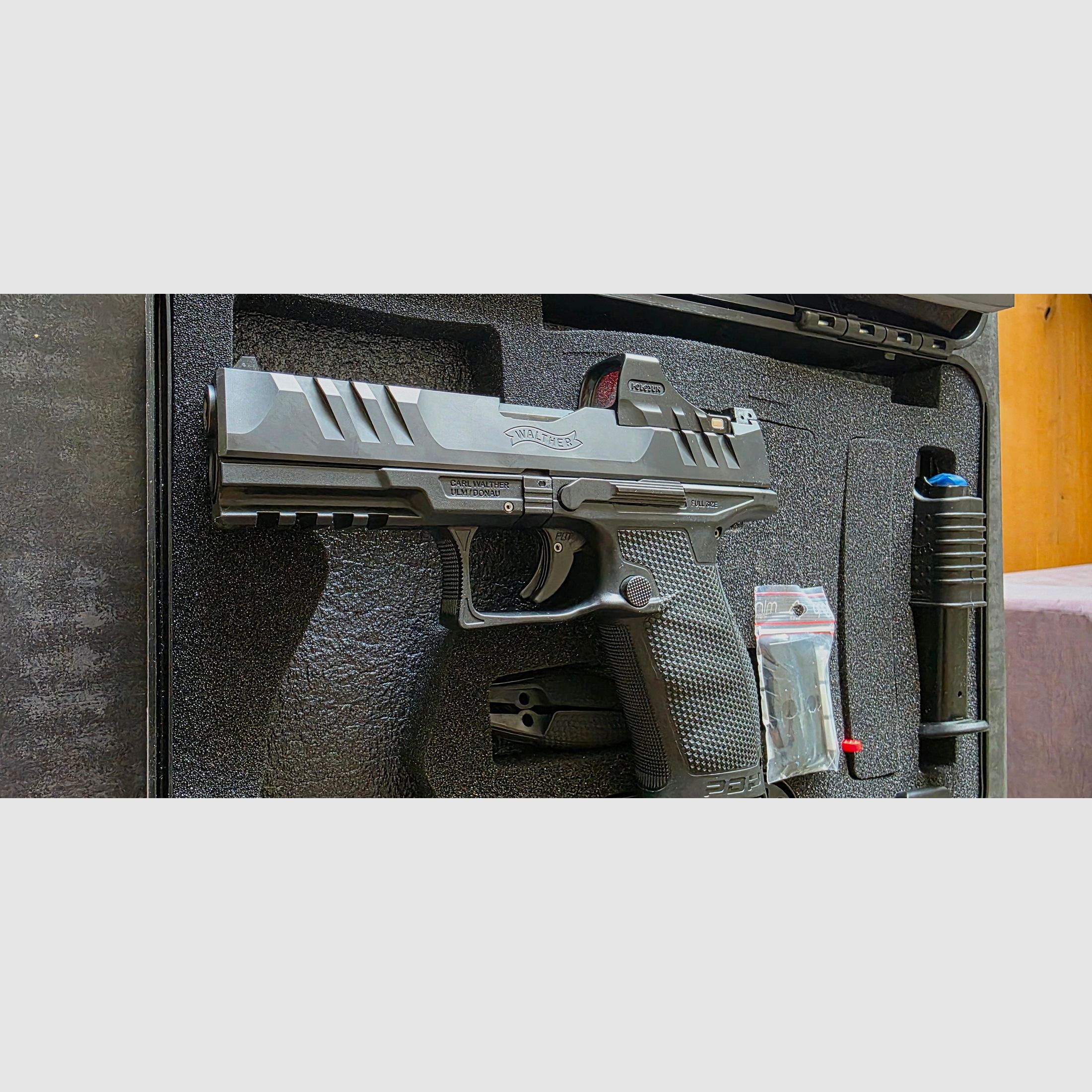 Walther PDP w tym Holosun SCS GR