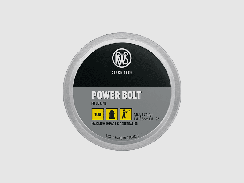 RWS POWER BOLT Diabolos 5,5mm 1,60 g, Bild 1 von 2