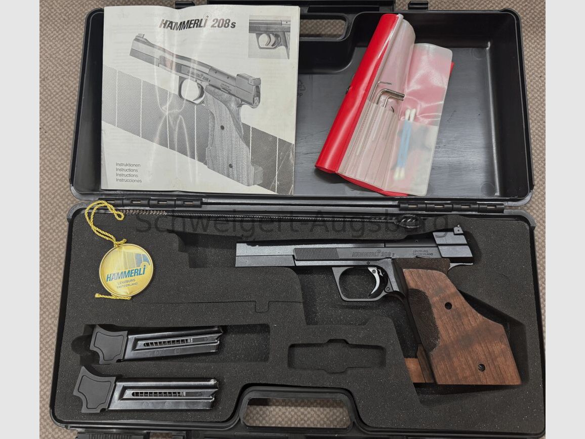 Pistola sportiva di piccolo calibro Hämmerli 208 .22lr