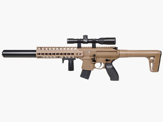 German-Sport-Guns Sig Sauer MCX dark earth Diab. inkl. ZF 1-4x24WR Co2-Waffen & Luftdruckwaffen