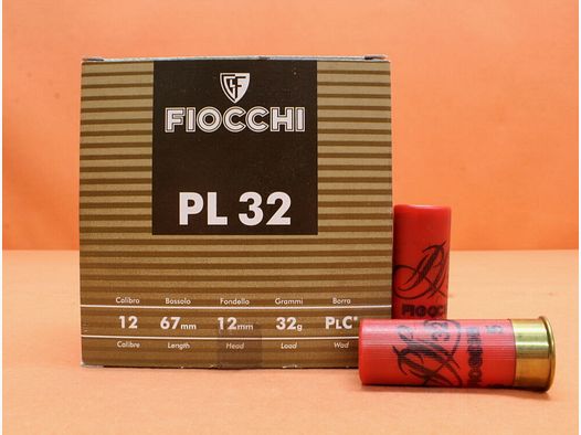 Fiocchi Patrone 12/67 Fiocchi 32g 2,9mm/ No.5 VE 25 Patronen (PL32)