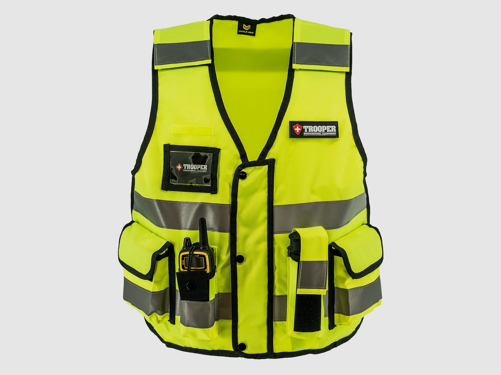 Leuchtweste/Warnweste HI-VIZ DUTY VEST, Bild 5 von 7