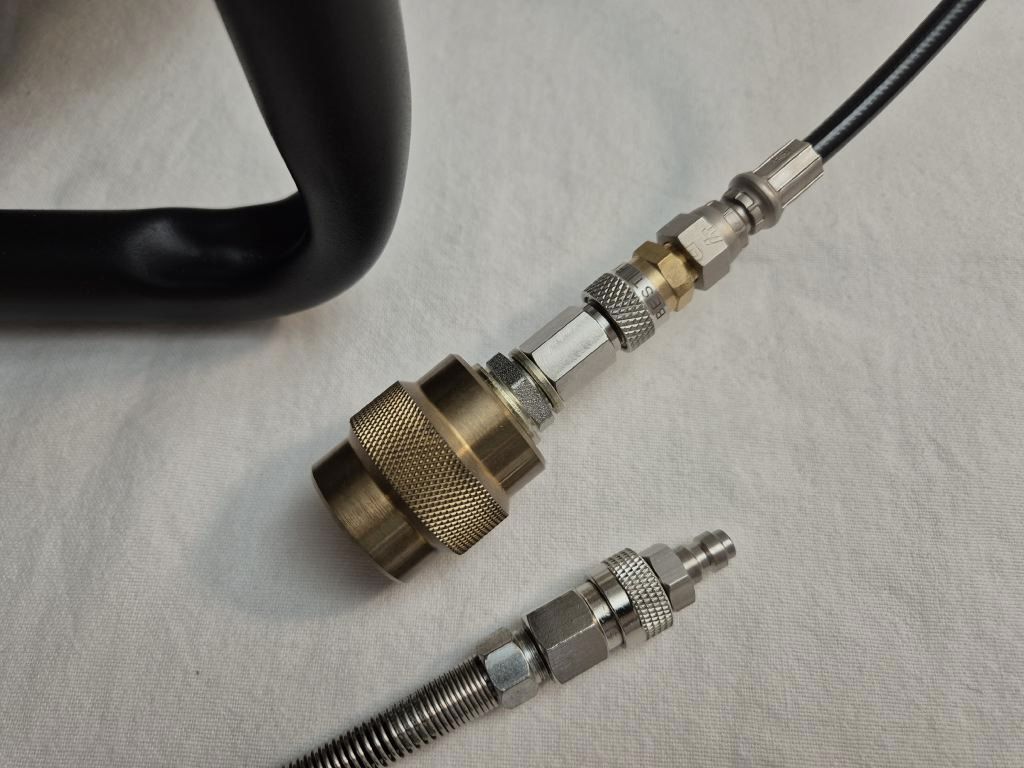 Hill EC-3000 Elektrischer Druckluftkompressor, Komplettset mit Druckluftflasche