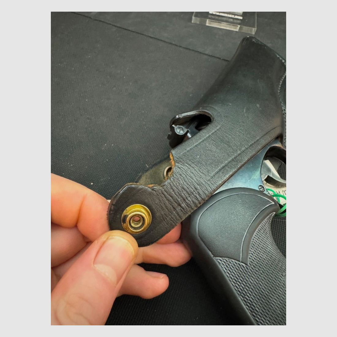 Brian C. Foster, Dickleder, Grütelholster, Revolver 357Mag, 4 Zoll, Rechtshand