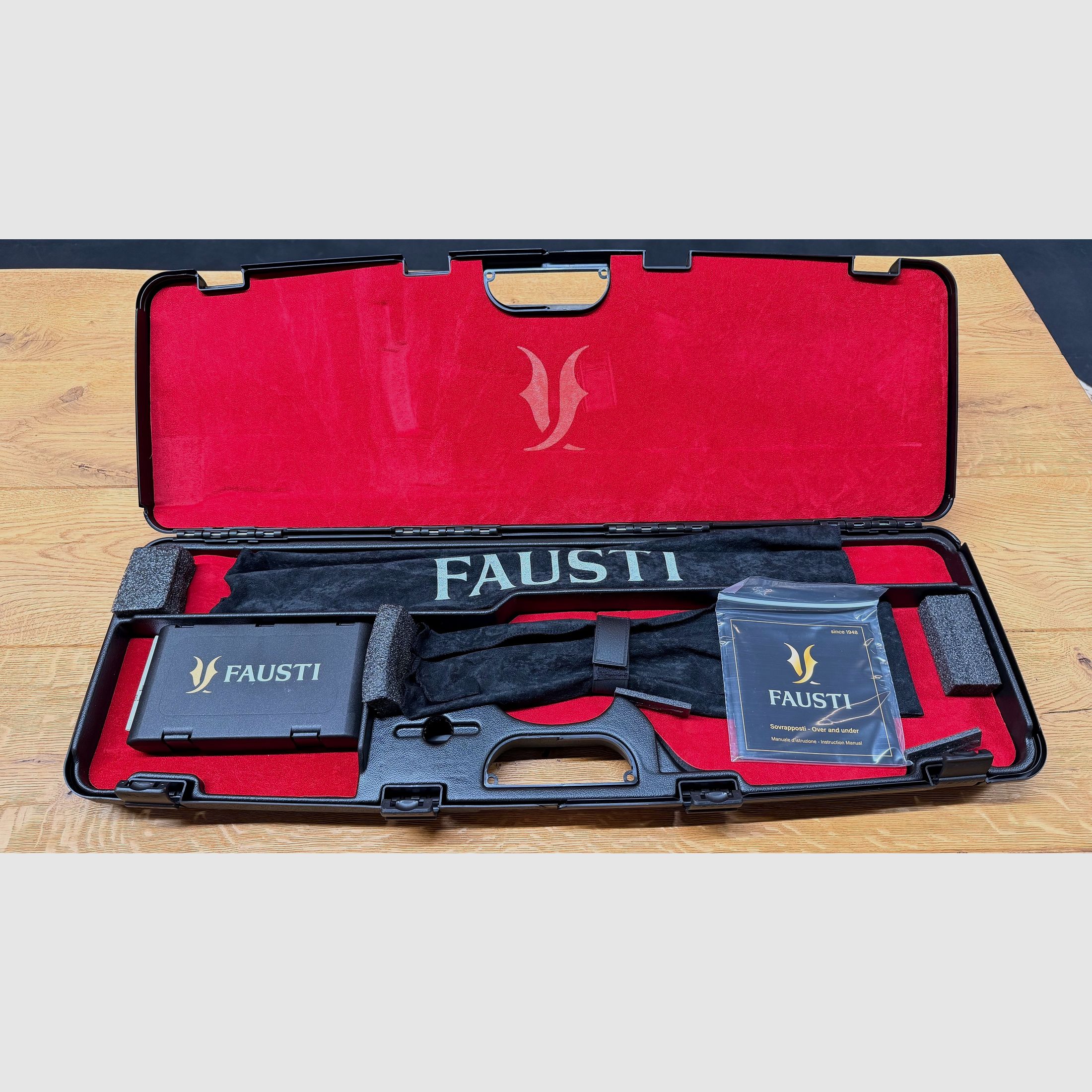 Fausti Bockdoppelflinte Caledon / Coin Finish / Cal. 12/76 / 71cm lunghezza della canna