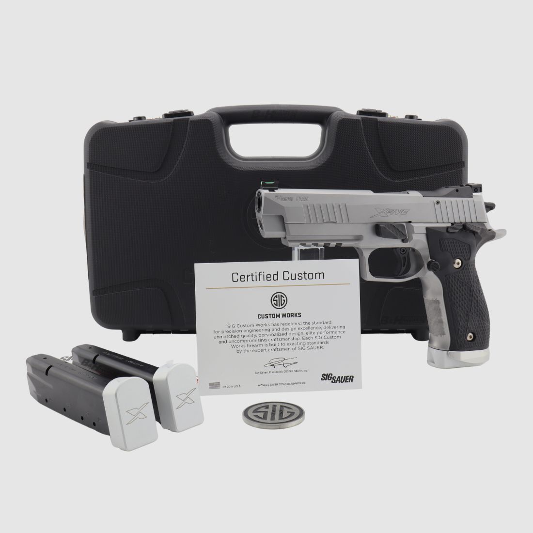 Sig Sauer P226 X-Five Supermatch 9mm Super Match X5 X-5 9x19 SIG Custom Works Finanzierung möglich!