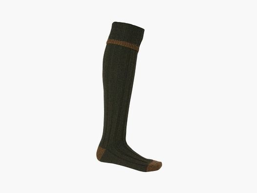 Chaussettes en laine Chevalier Wellington Field Vert Automne 37/39