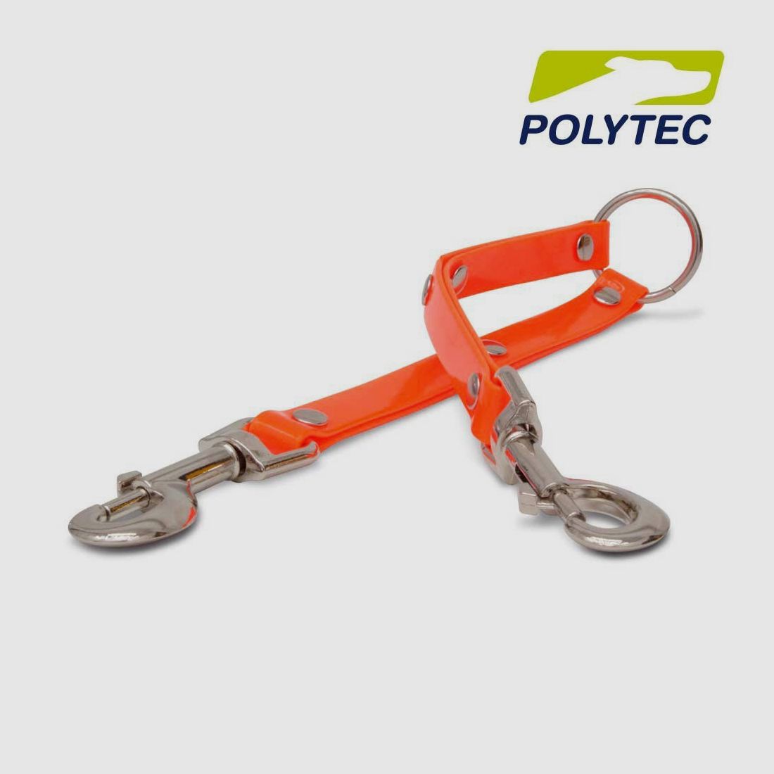 Acople Doble «Polytec» 20cm X 16mm – Amarillo Fosforito, imagen 1 de 4