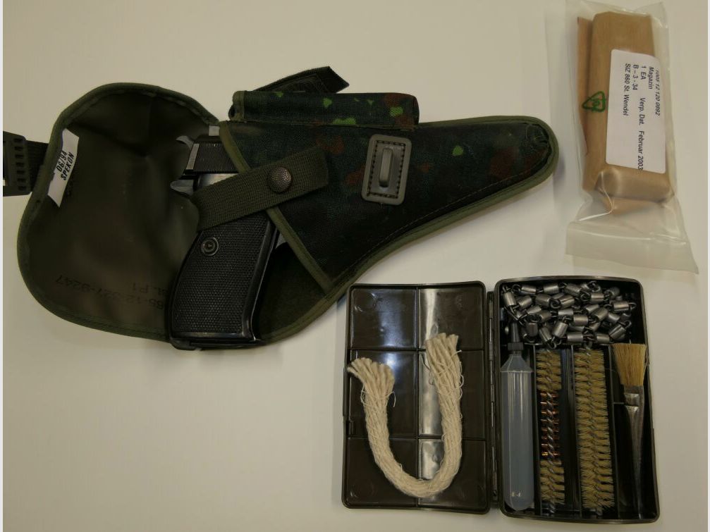 Waffenfabrik Walther Ulm Donau Pistole Walther P38 im Kaliber 9mm Para Inkl. Zubehör