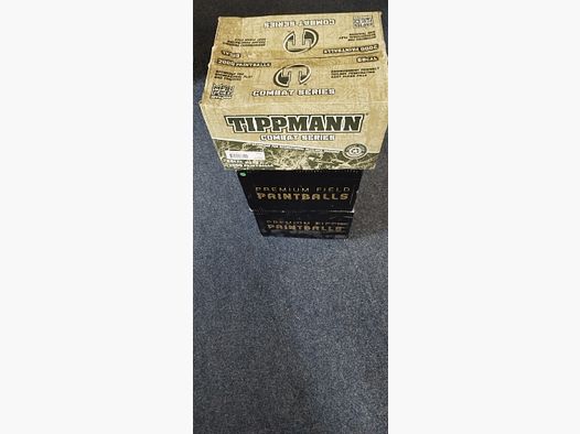 3x Box Paintballs Cal 68 - original verschweißt