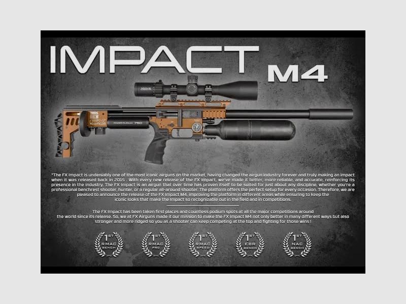 FX Impact M4 Sniper Copper Extended 6.35 mm /.25, afbeelding 4 van 5
