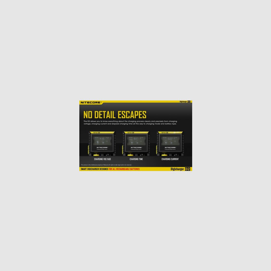 Ładowarka Nitecore Digicharger D2, zdjęcie 12 z 22