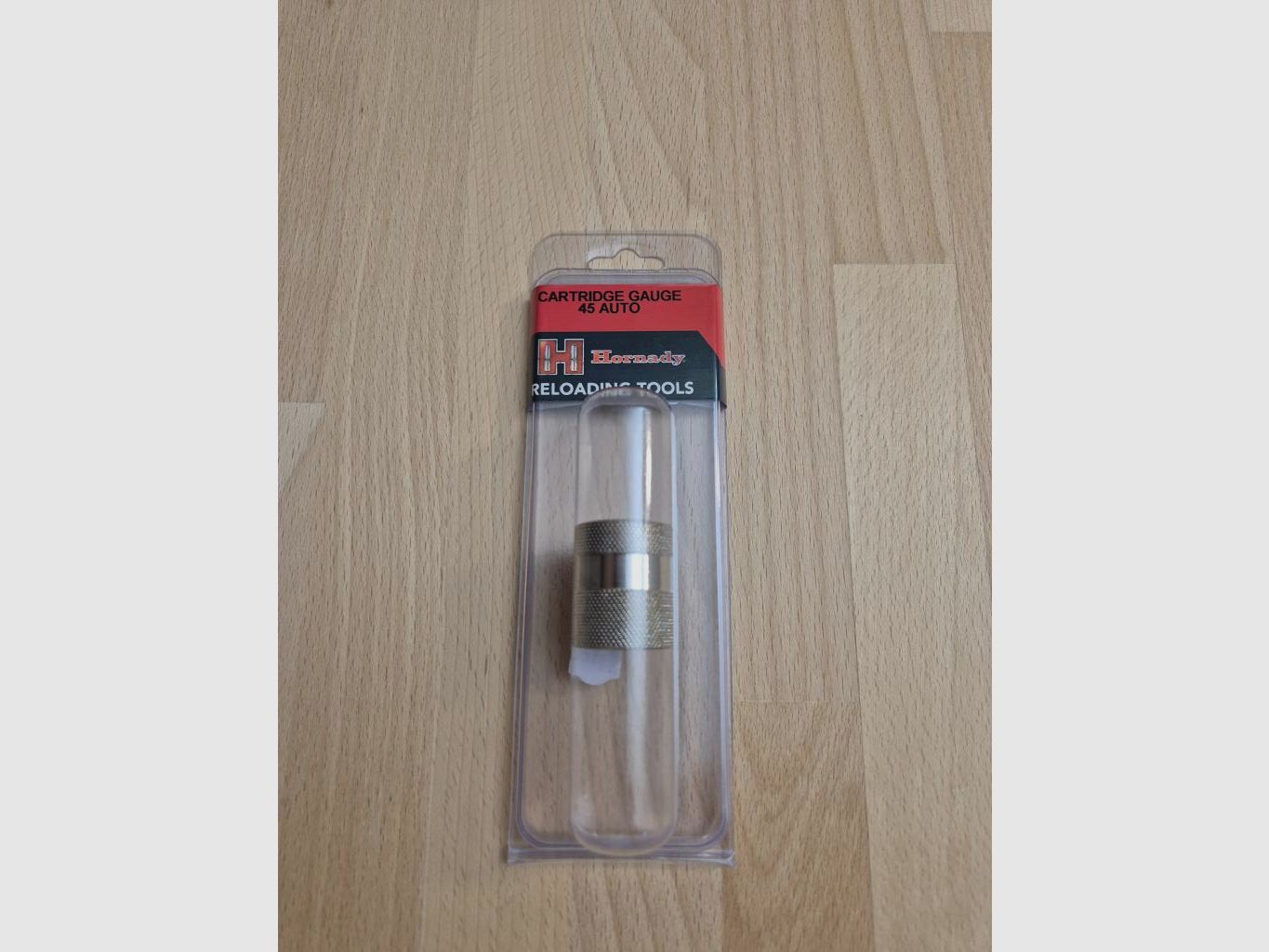 Patronenlehre Hornady Cartridge Gauge .45 Auto (.451), #380706, NIEUW