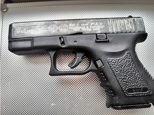SRS-Gas/Schreckschuss Pistole, BG 26 GEN. 2-MINIGAP, Kaliber 9mmPAK, PTB 929 Mad in Italy - Vertrieb durch Firma Gillmann in Deutschland, Nachbau der Glock 26, Gebraucht Zustand, Neu & Gebraucht nicht mehr zu bekommen!! 