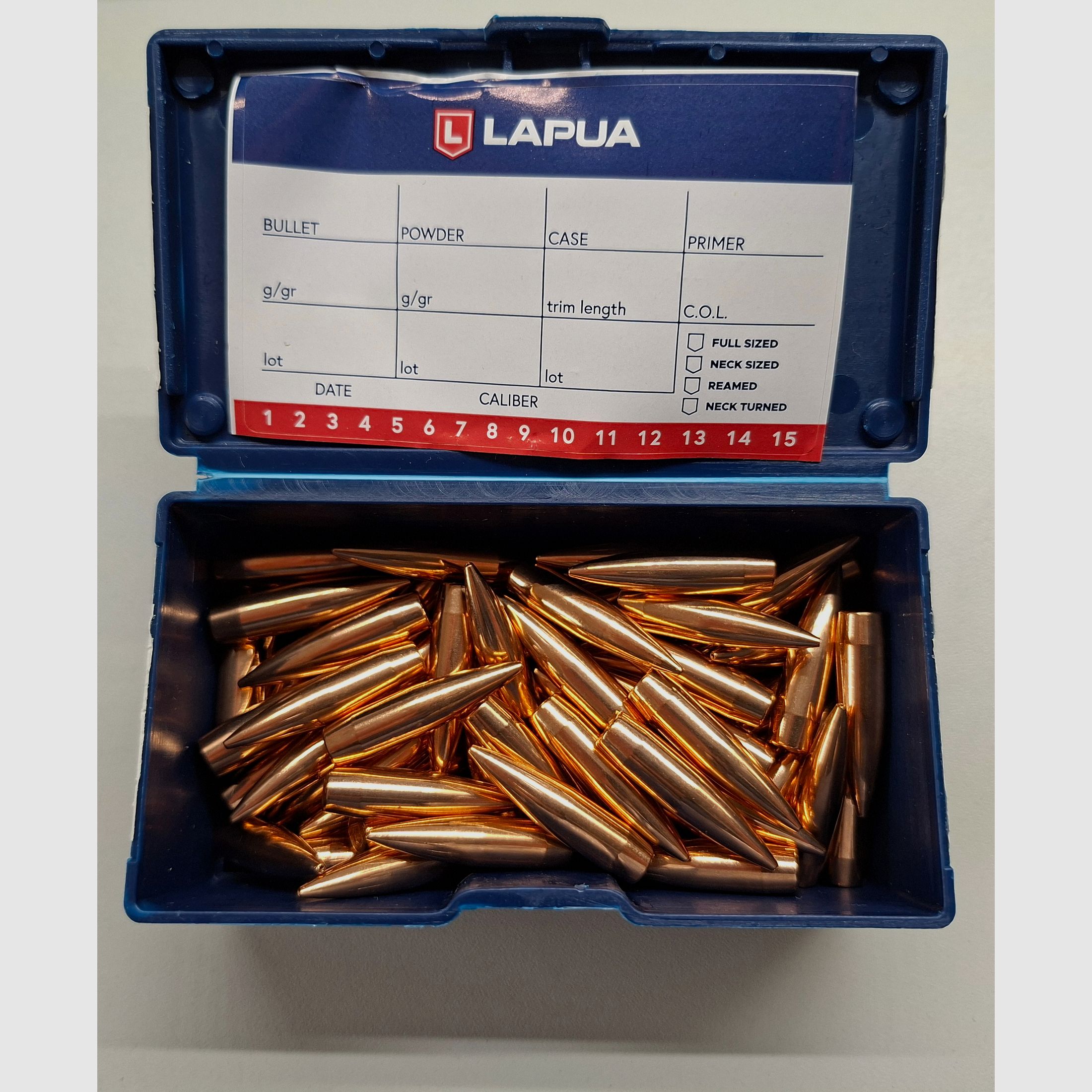 75 Stck Lapua .308 Win 155grain Geschosse HPTM Scenar-L GB 552