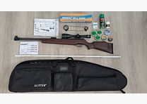Hämmerli Hunter Force 900 inkl. Futteral, Zielfernrohr, Munition und Zubehör