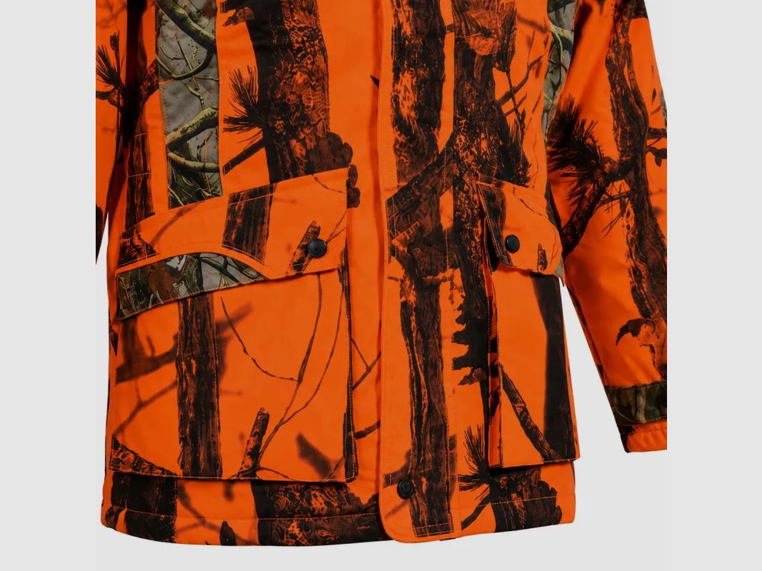 Jagdjacke Brocard Ghostcamo Polyester Blaze & Schwarz M bis 5XL, Bild 14 von 27