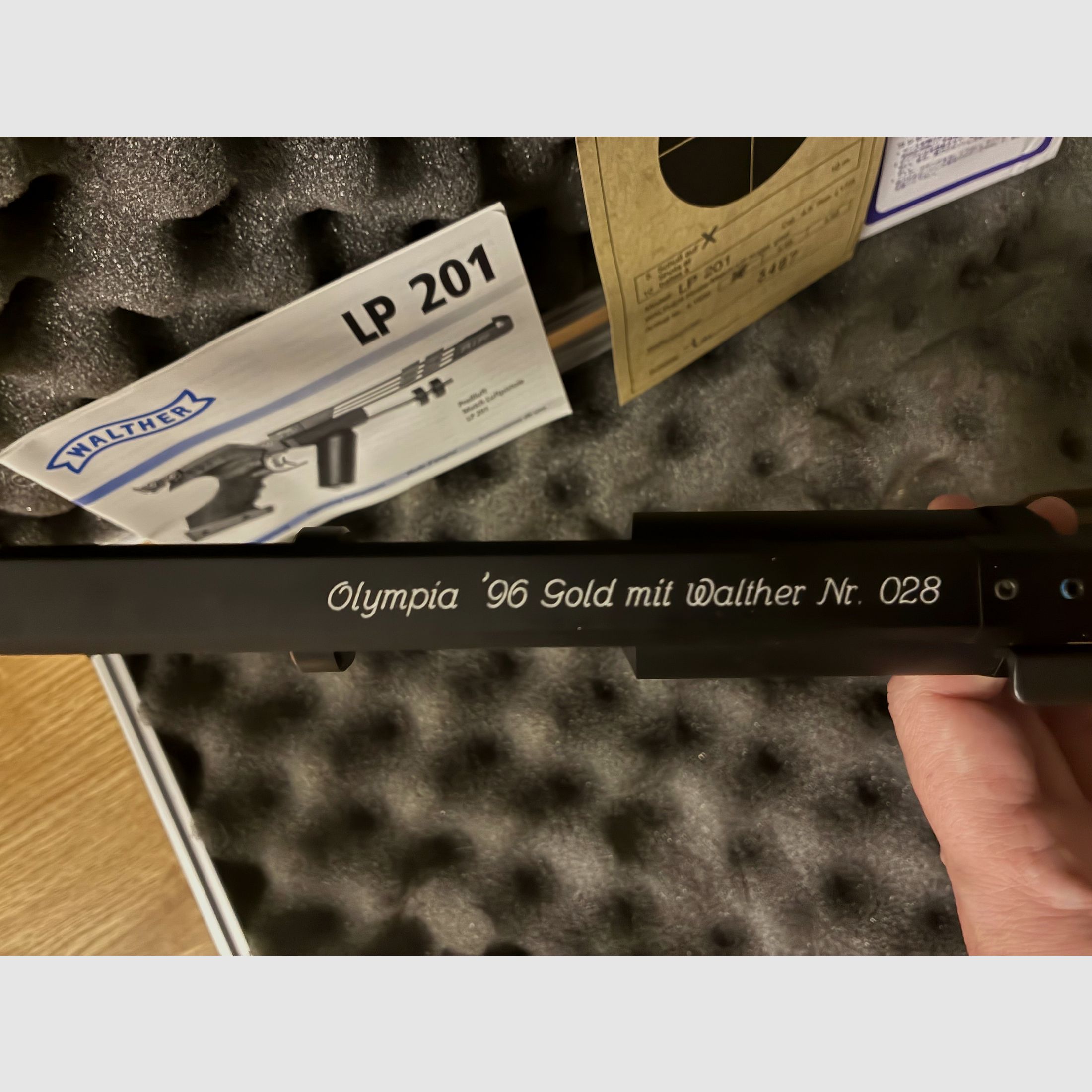 Walther LP201 Olympia Edition Luftpistole