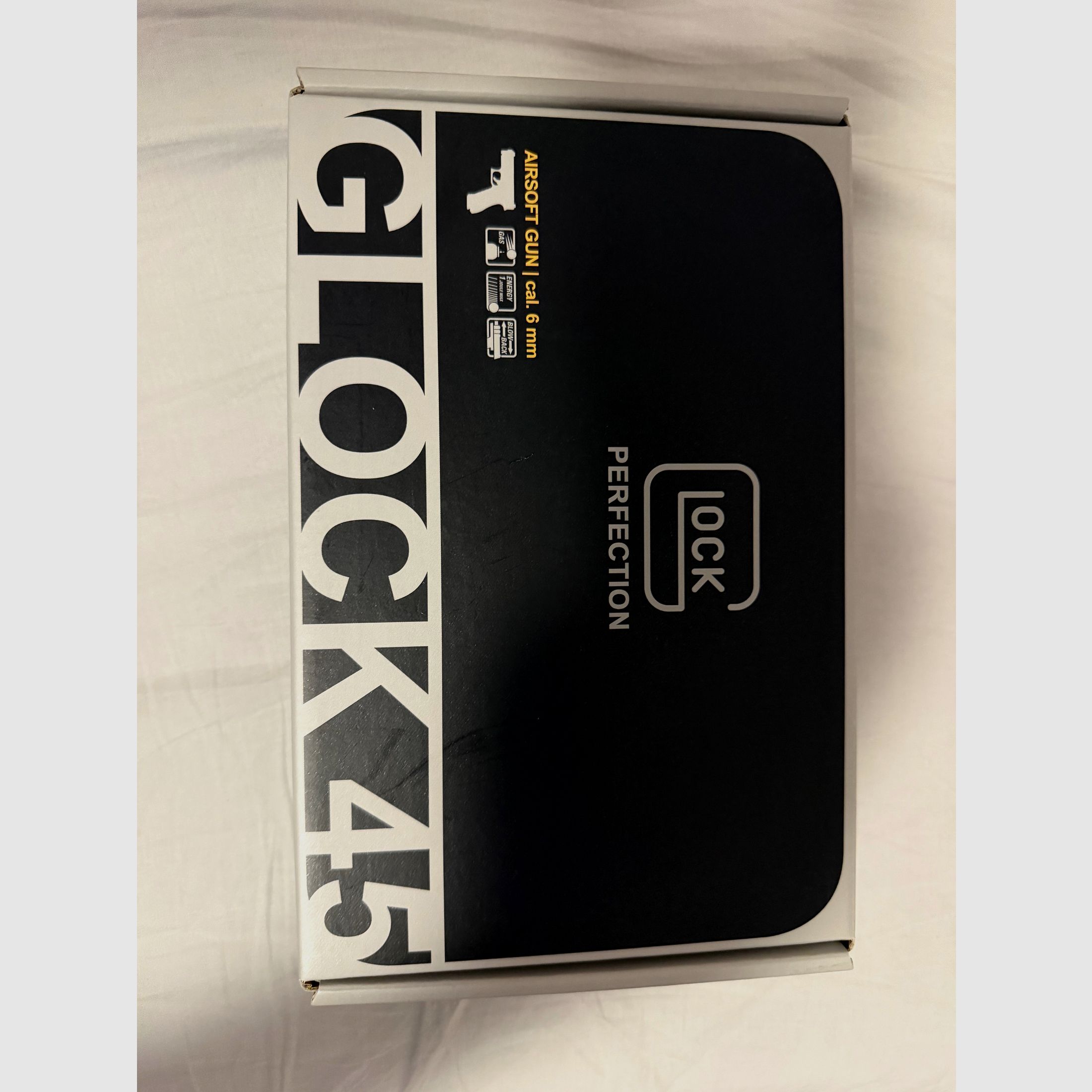GLOCK 45 Gen 5, Airsoft-Waffe, offiziell lizenziertes Produkt von Glock