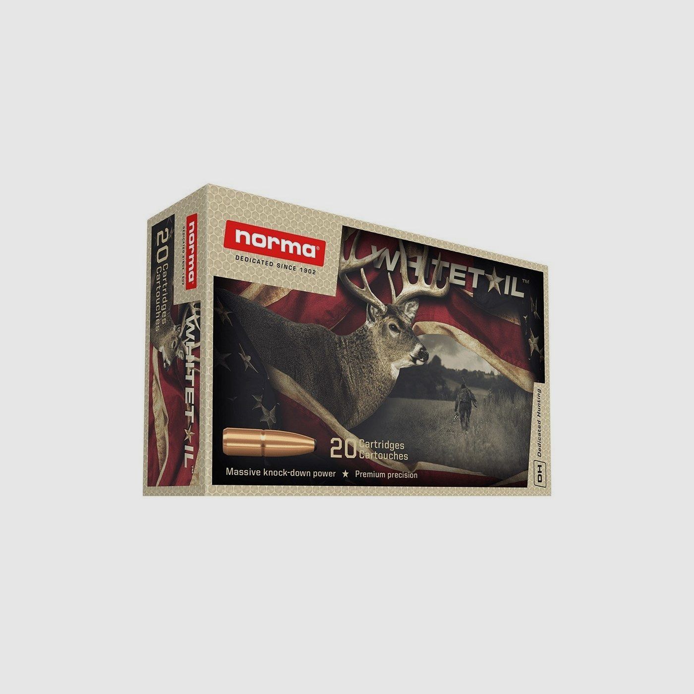 Norma Whitetail munitie .300WM 180gr, afbeelding 1 van 2