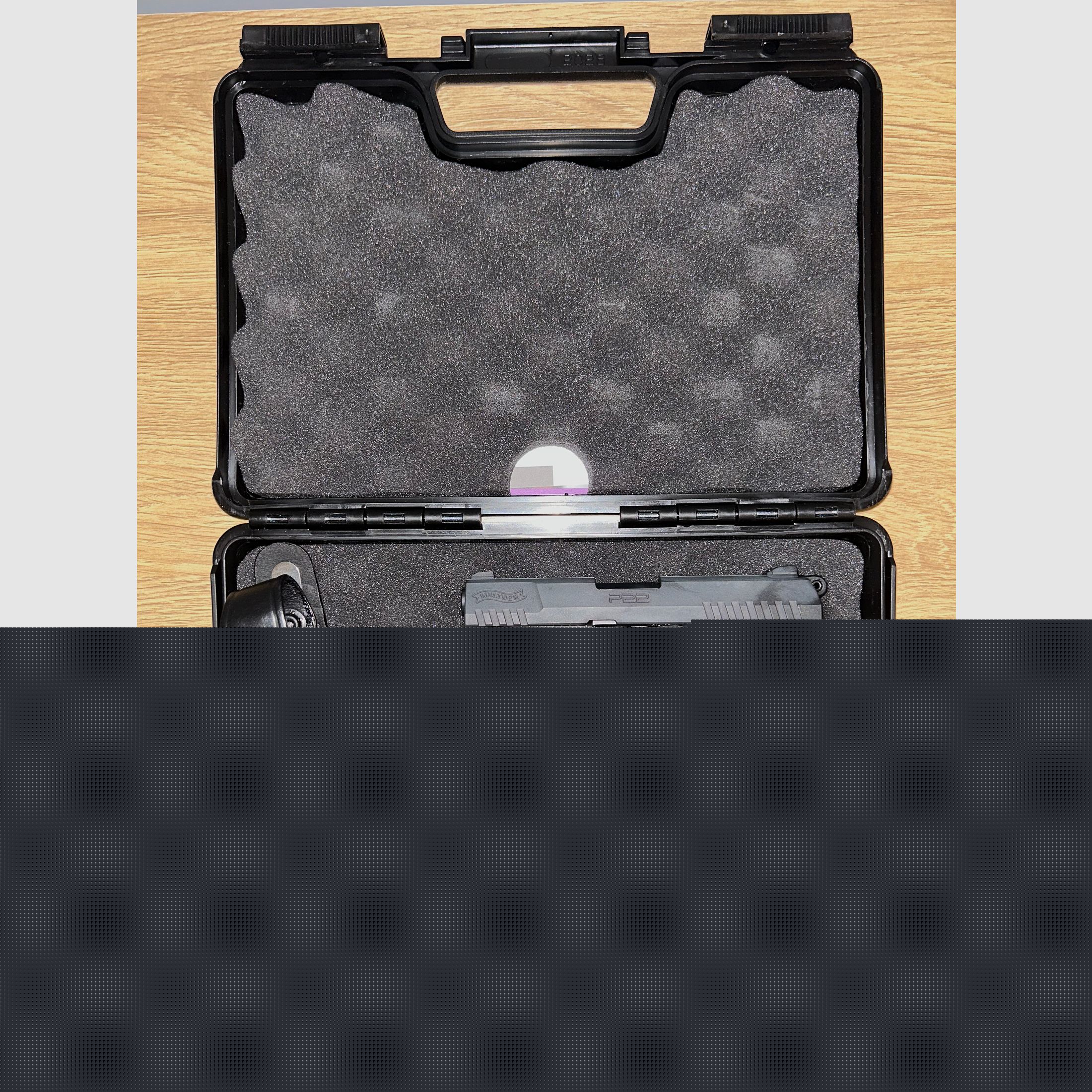 Walther P22 Ready + Leder Holster