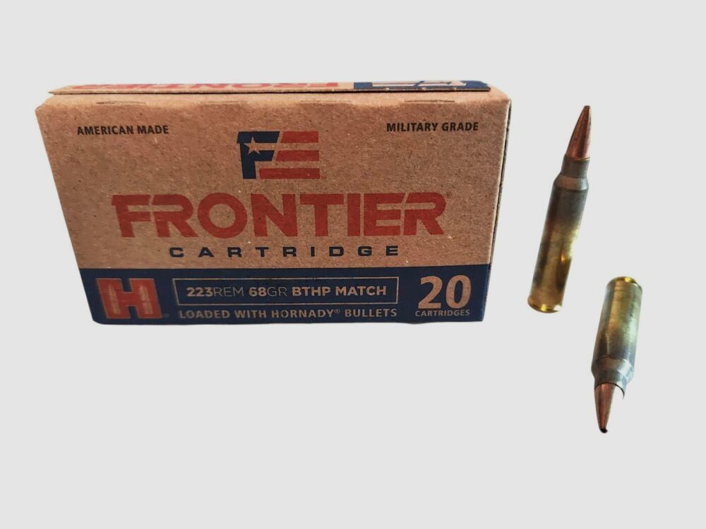 Hornady .223 Rem BTHP Frontier 68grs / 4,4g
