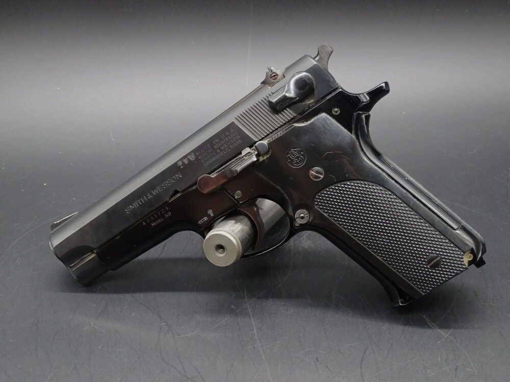 S&W Smith & Wesson Mod 59 proof year 1976 caliber 9mm Luger 59