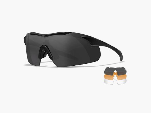 WX VAPOR 2.5 Shields: grey/clear/light Rust, Frame: matte black