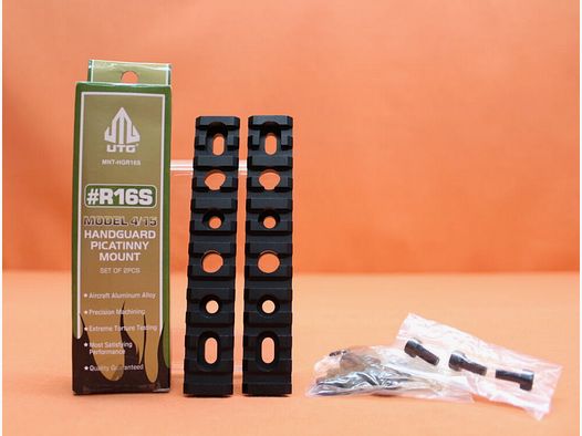 UTG - Leapers UTG Deluxe Model 4/15 Handguard Pic. (MNT-HGR16S) Picatinny Rail Set