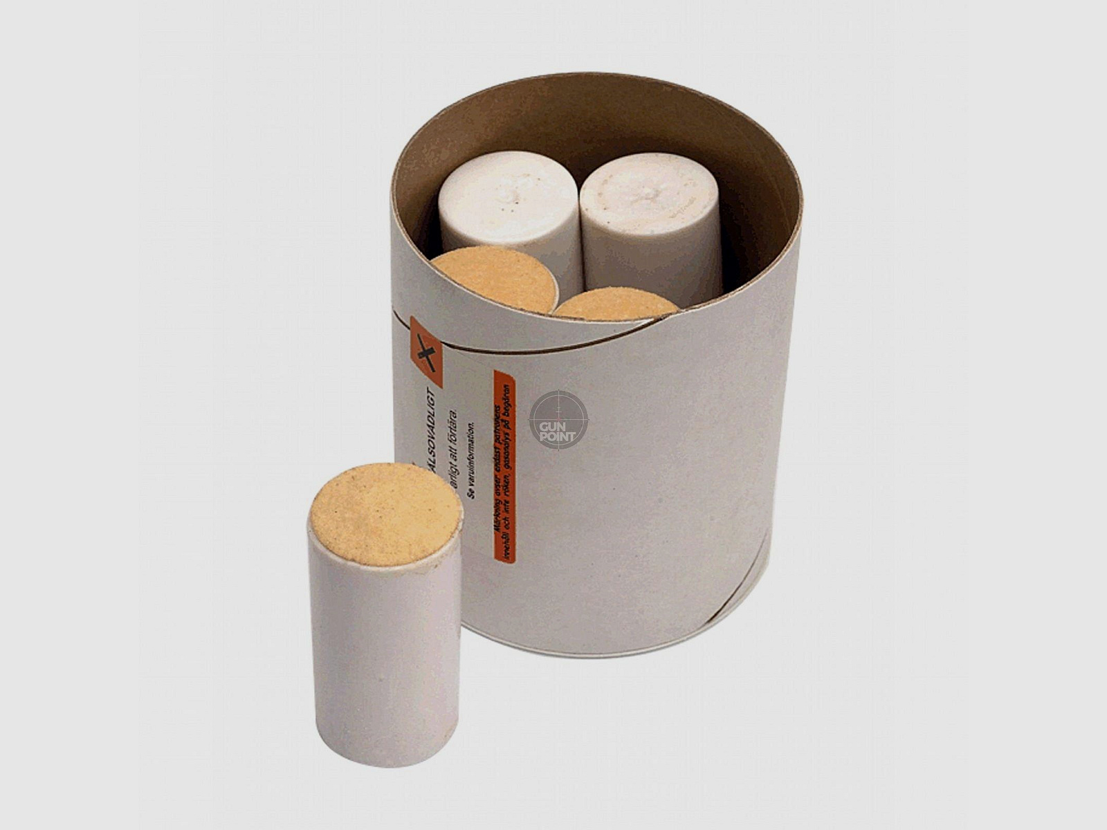 Smoke cartridges orange 5 pcs