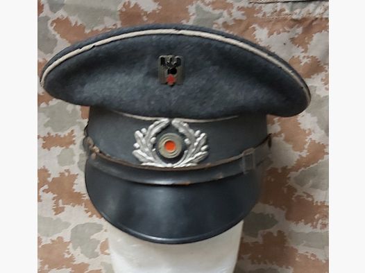 2e Wereldoorlog Deutsches Rotes Kreuz, schirmmuts voor manschappen