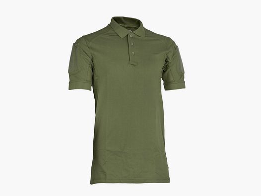 OPENLAND TACTICAL NERG – OPERATOR-POLOSHIRT AUS PIQUE-STOFF OD GRÜN