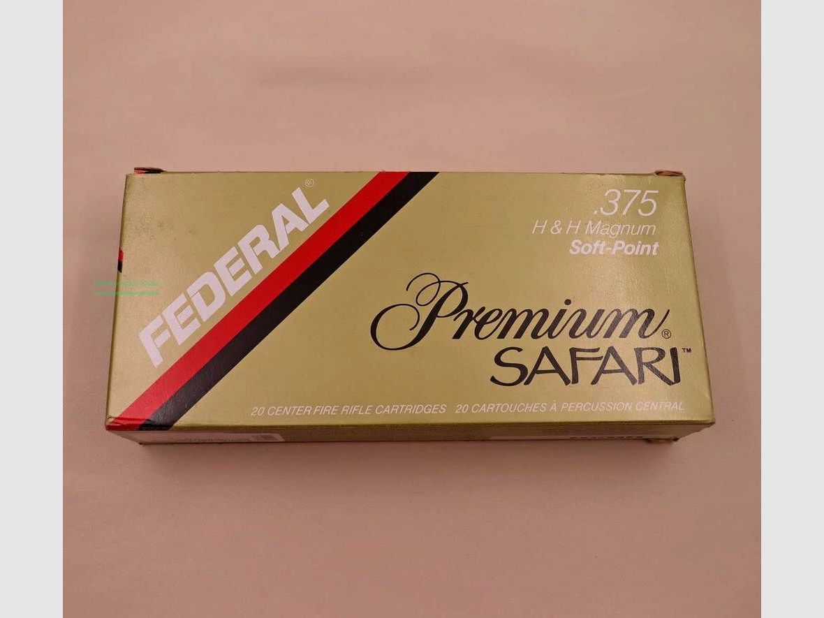 Federal / USA Büchsenpatronen .375H&HMag